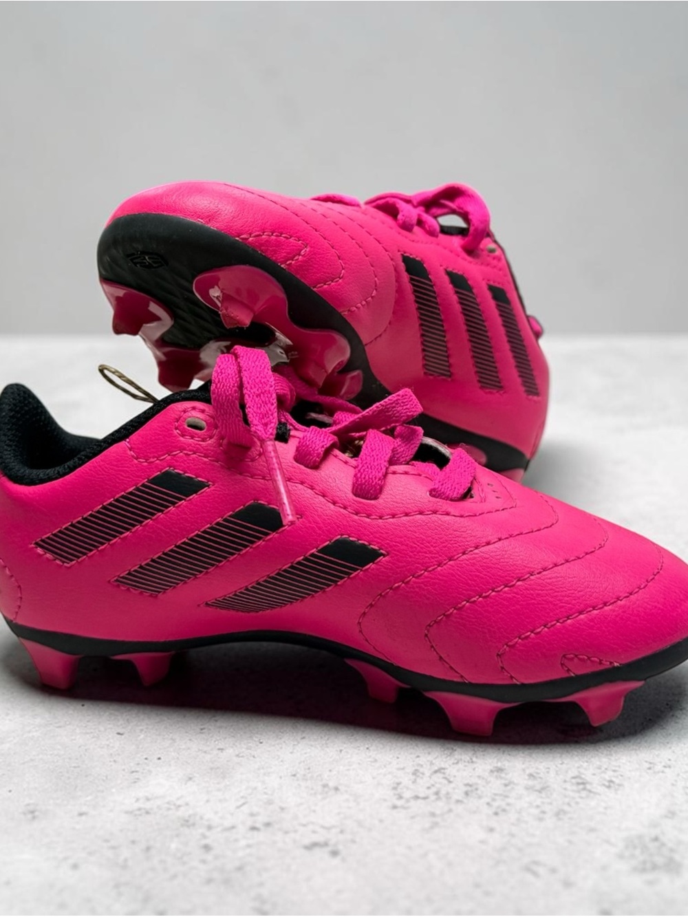 Adidas Kids Pink Cleats